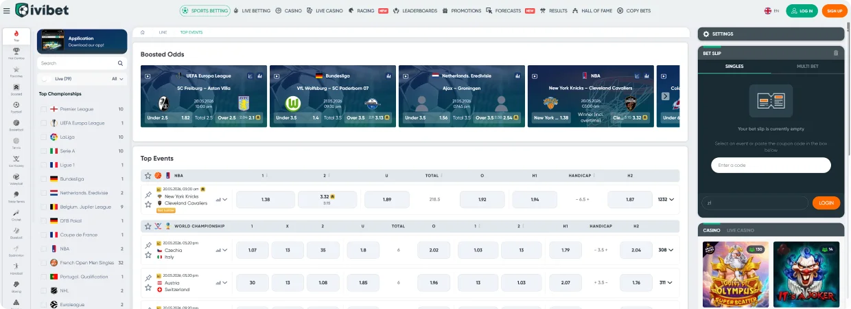 IviBet Živi Delivci In Stave